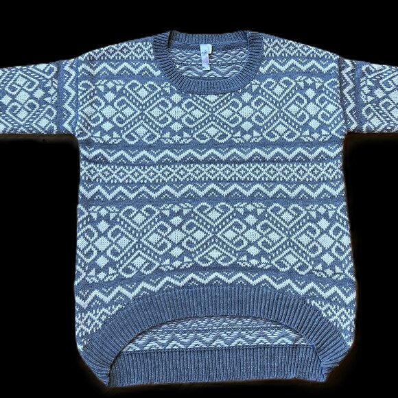 Alya Fair Isle Crew Neck Sweater (NEW) - Picture 4 of 13